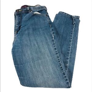 Gloria Vanderbilt Amanda Straight Leg Jeans Blue Size 10